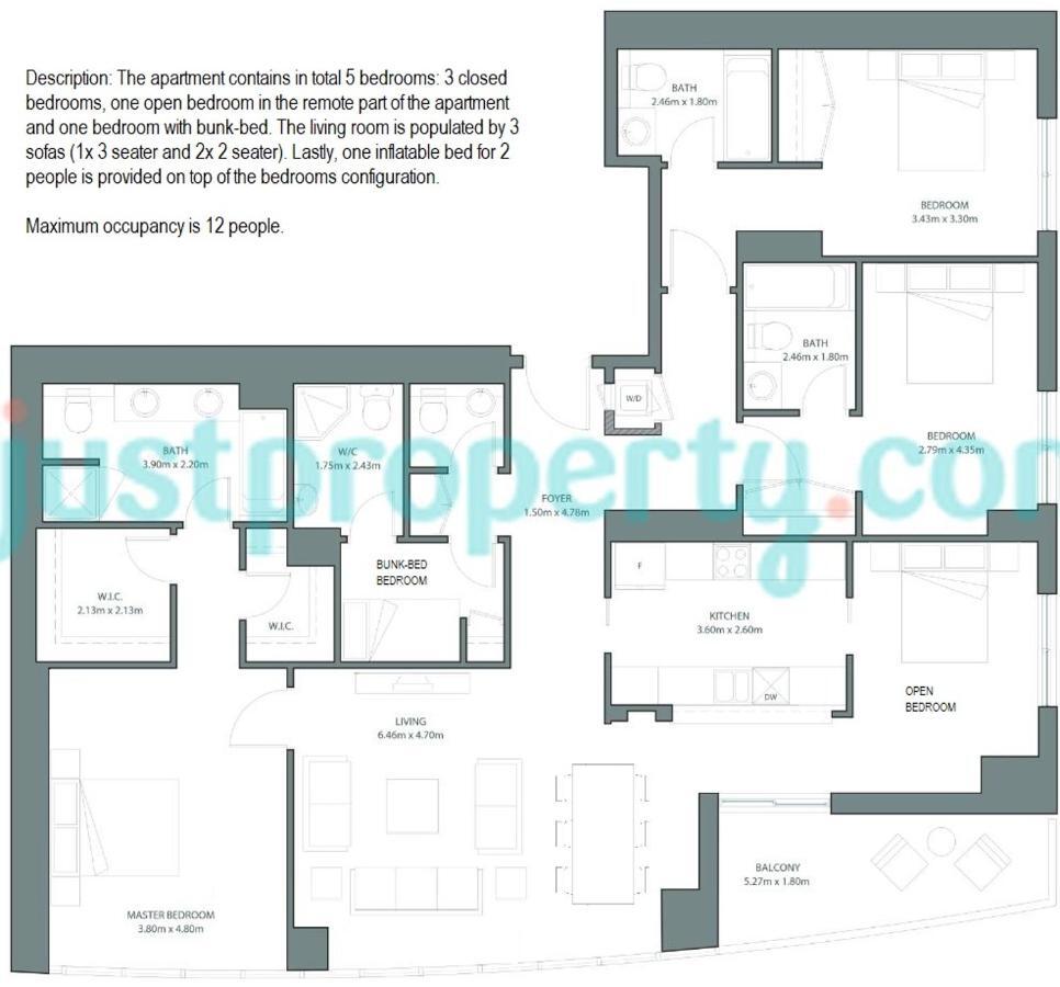 Elite Royal Apartment - The President Dubai Ngoại thất bức ảnh